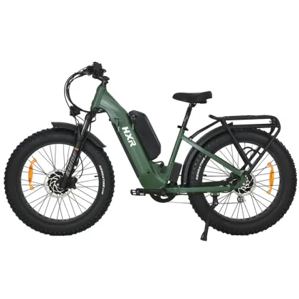 1500W Powerful Fat Tire Dual Motors AWD Electric City Bike