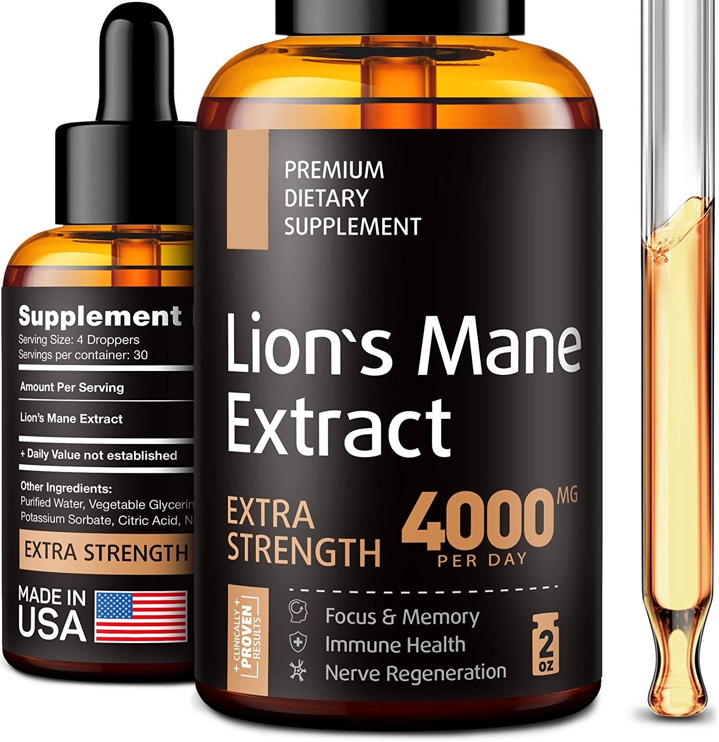 Lions mane Supplement Brains Boost Lion Mane Drinks