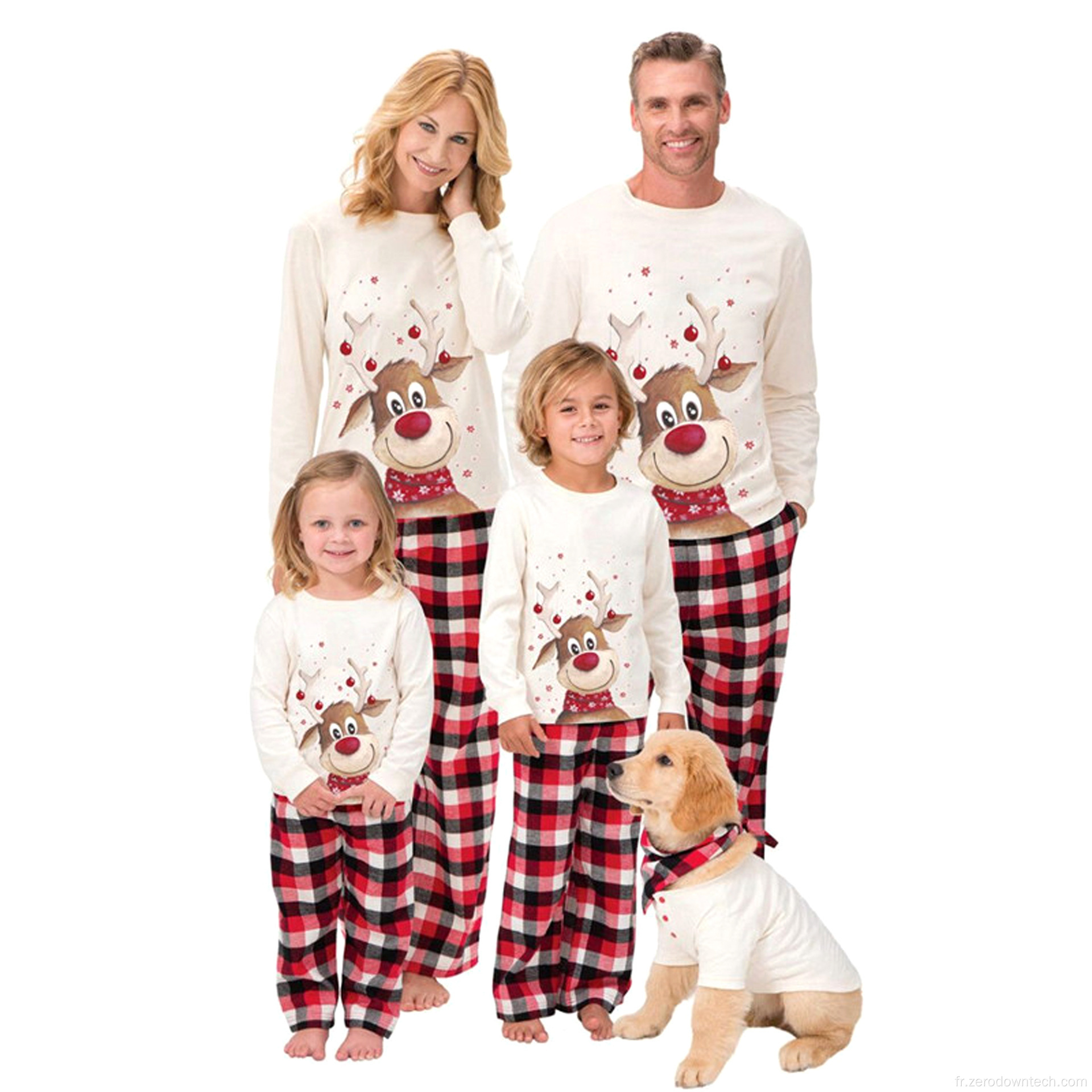 Pyjama de Noël en famille Ours polaire