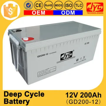 2016 hot sales 12v 200ah deep cycle battery