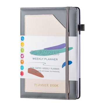 Bán buôn trực tiếp Nhà máy bán hàng: Chất lượng cao Chất lượng cao PU Laher Planner Books &amp; Diaries