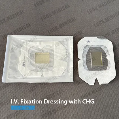 Advanced I.V. Fixation with CHG Transparent Film