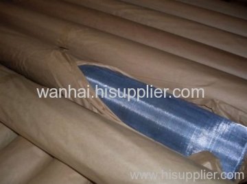 Malla de alambre de hierro galvanizado acabado azul