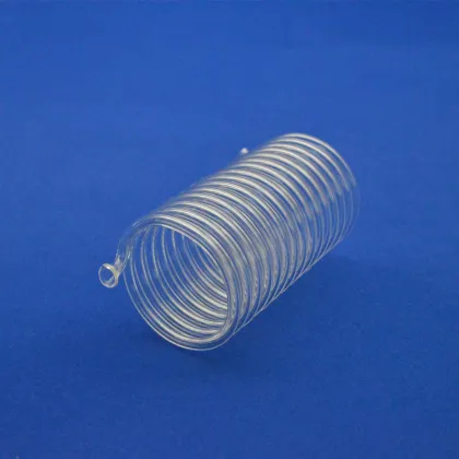 HF Wholesale Helical Quartz Tubes & Glass Coil Tubes