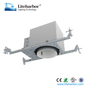 E26 Medium Base 50W Line Voltage 4 Inch New Construction IC Airtight Housing