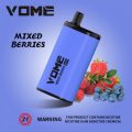 vome box 7500 퍼프 일회용 건강 vape, 16 개의 맛 및 4 개의 니 코틴 강도 사용 가능