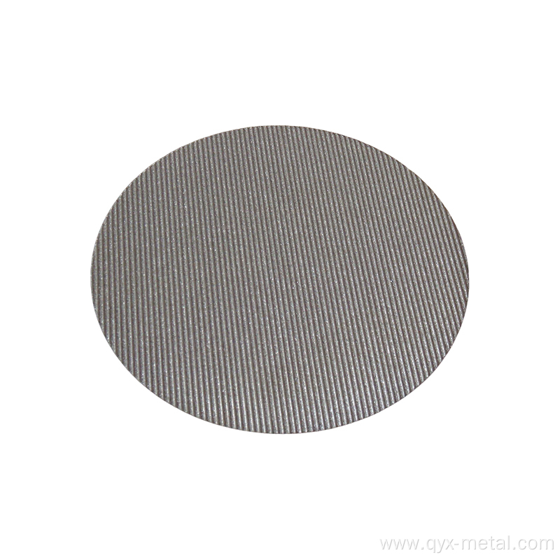 Disc Titanium Filter Porous Sintered Foam Board