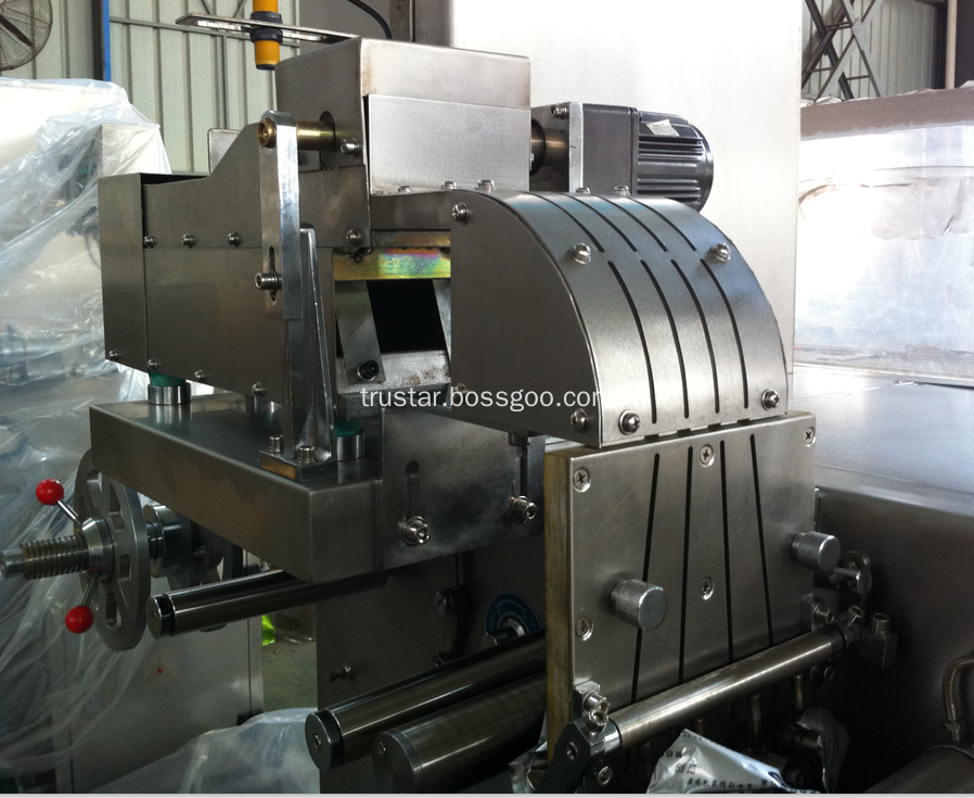 feeding tunnel of strip packing machine