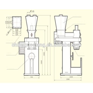 Manual de la máquina envasadora de polvo cuantitativo electrónico de harina