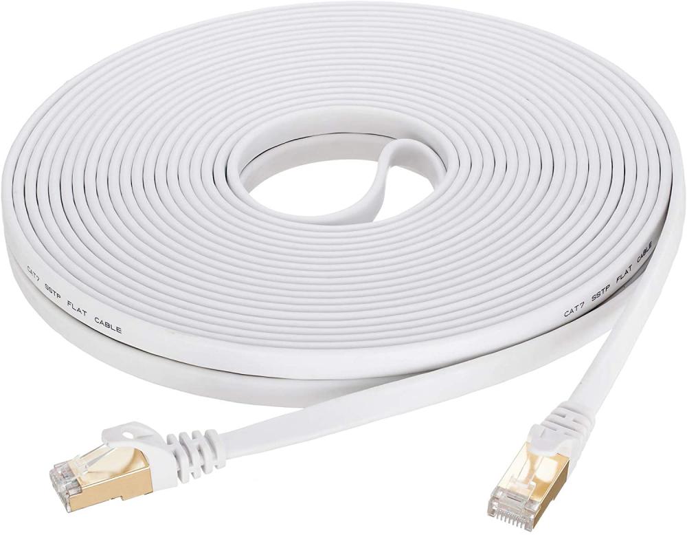 Câble LAN Ethernet Gigabit plat CAT7