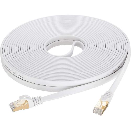 Cable LAN Ethernet de alta velocidad Gigabit plano CAT7