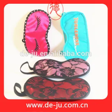 Lace Coat Soft Eyeshade Customized Satin Sleep Mask