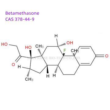 Matériaux de peau externe Betaméthasone CAS 378-44-9