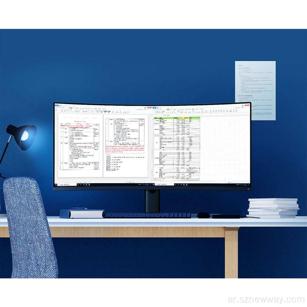 Xiaomi منحني الألعاب مراقب 347 بوصة 3440x1440