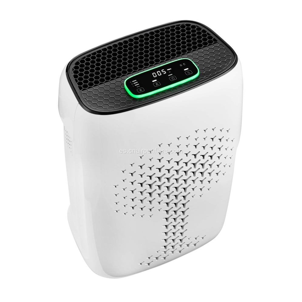 Limpiador de aire doméstico inteligente HEPA con pantalla PM2.5