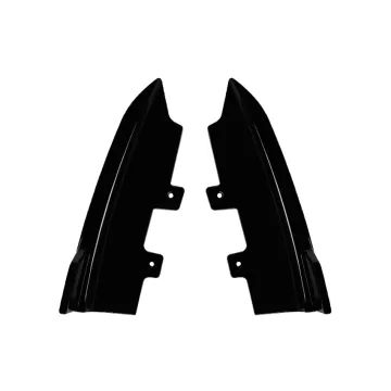 BMW 2 Series F22 & F23 Fitted Gloss Black Plastic Rear Bumper Splitters and Auto Body Kits - Suitable for M Sport Models (2015-2019)