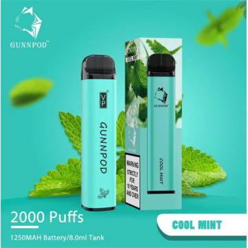 GUNNPOD 2000 Disposable Pod Device VAPE