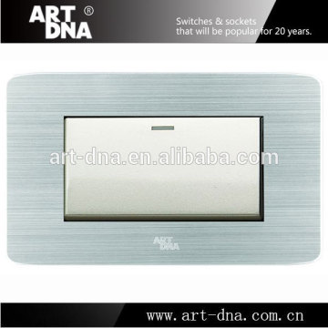 UK Standard A89 10A 1 Gang Champagne Switch Rocker