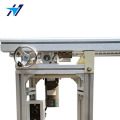 Double speed chain chain plug-in conveyor line