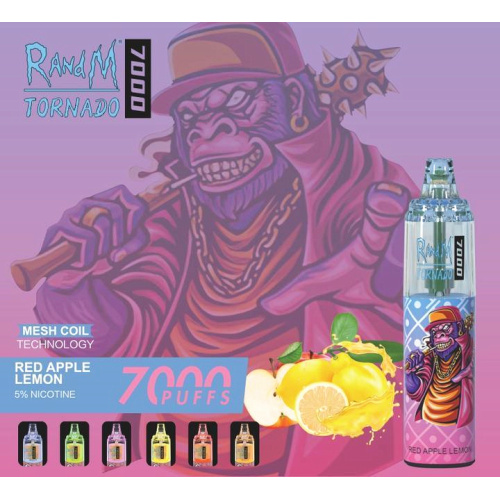 Itália Randm Tornado 7000 Preço de atacado de vape descartável