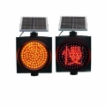 Traffic Light Integrated Battery Signal Light With Solar Panel