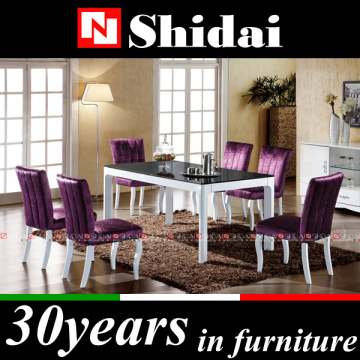 A-35 dining table made in malaysia / tempered glass dining table / malaysia dining table sets