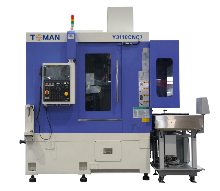 Y3110cnc7 Toman Small Gear Hobbing Machine Png