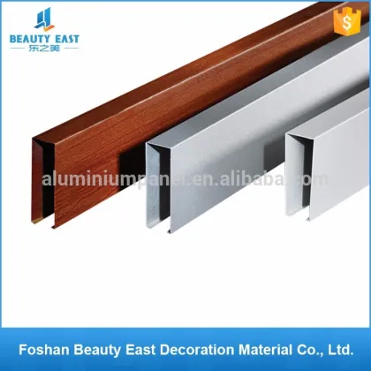China made strip ceilings aluminum ceiling tiles for indoor decoration