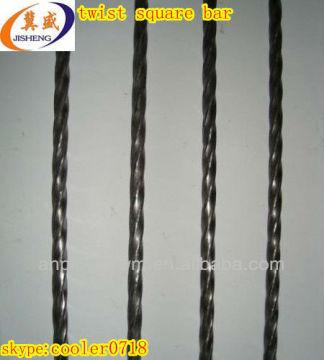 hot-dip galvanized square twisted bar