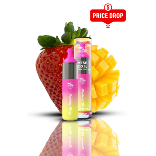 Tugboat EVO 4500 Puffs Disposable Vape Device Hot