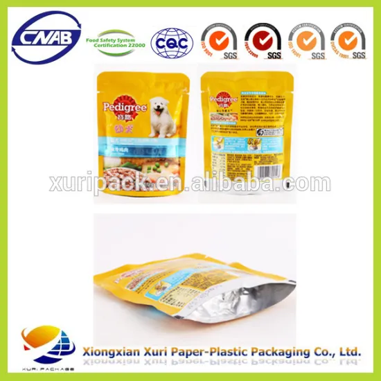 Custom ziplock aluminum foil bag