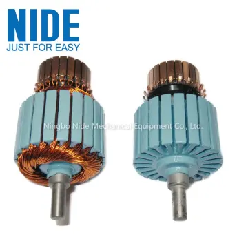 Motor automatic armature rotor coil winding mechanical