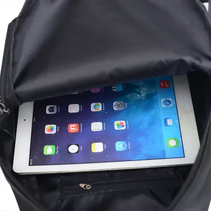 Splash proof goes with the Oxford rucksack