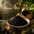Polvo de ingrediente de nutrición vegetal de ácido húmico natural
