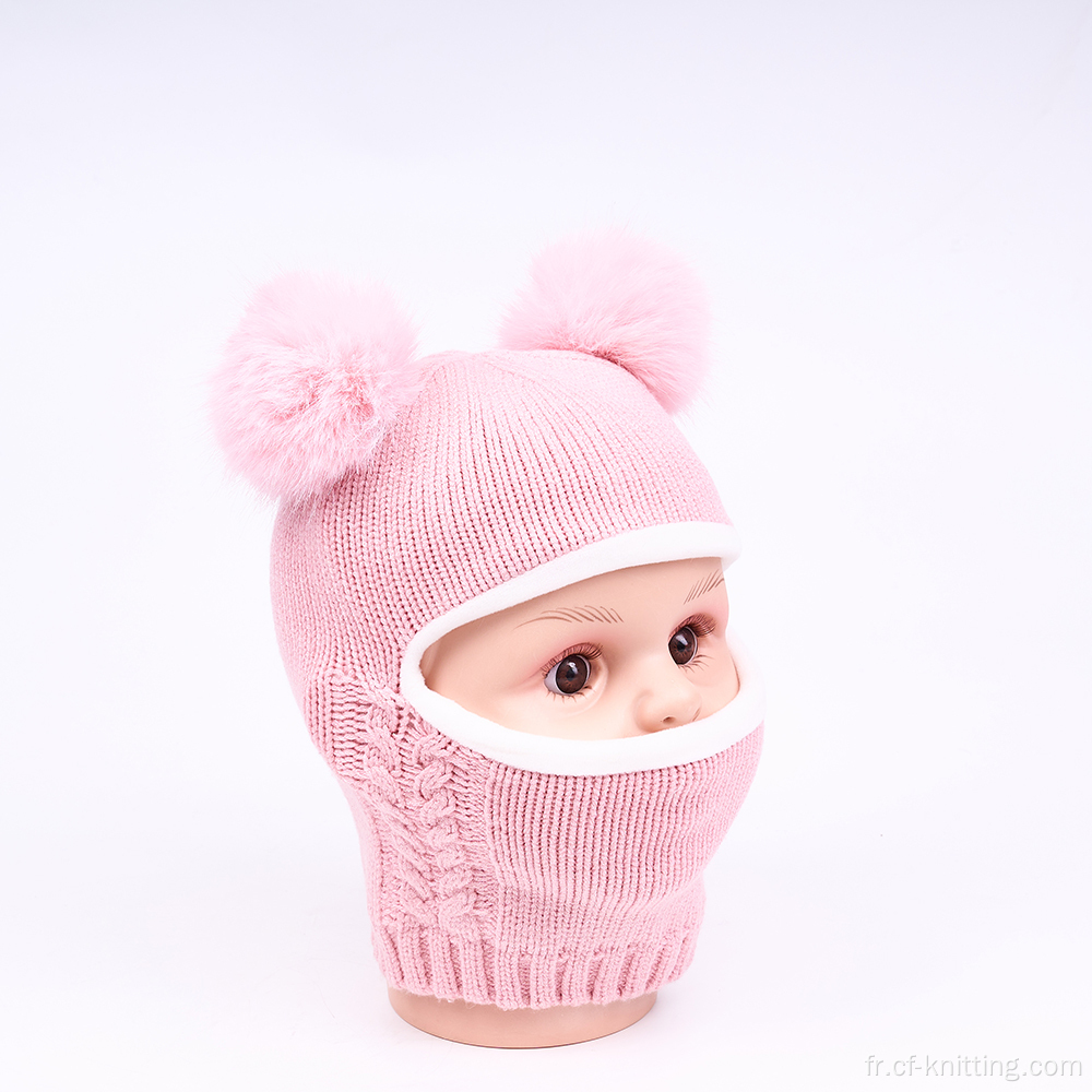 Chapeaux de bonnet tricotés personnalisés pour adulte et enfants