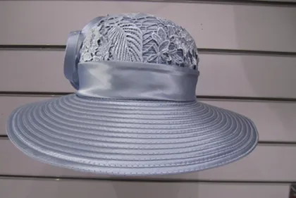 Women's Fabric Covered Fancy Couture Hats