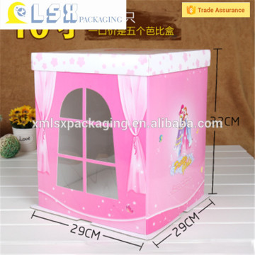 Cheap cake box,cupcake box,birthday cake packaging box