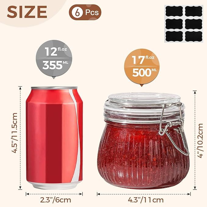 Glass Airtight Jar