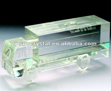 arrival crystal truck model lorry for crystal traffic models with engraved (R-1037