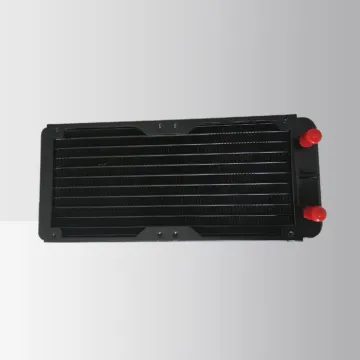 CPU water cooler tube fin radiator