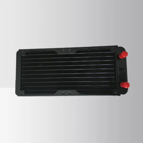 CPU water cooler tube fin radiator