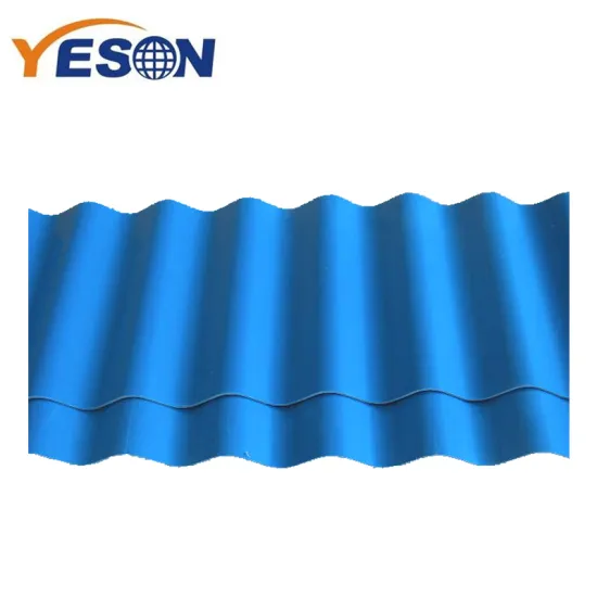 color galvanized metal roof sheet with price