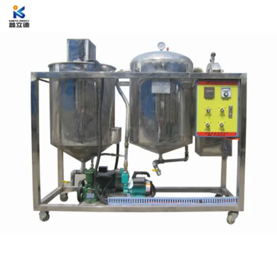 Palm Kernel Sunflower Groundnut Soybean Crude Oil Refinery Equipment