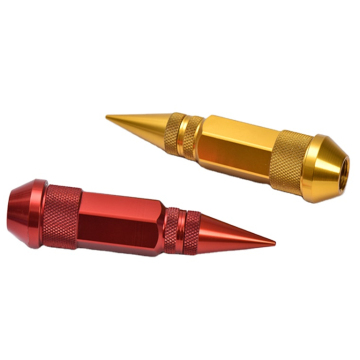 Wysokiej jakości CNC obrabiane OEM Custom Bullet Core Core Automotive Tire Caps