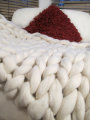 Коренастый мериносовой шерсти одеяло