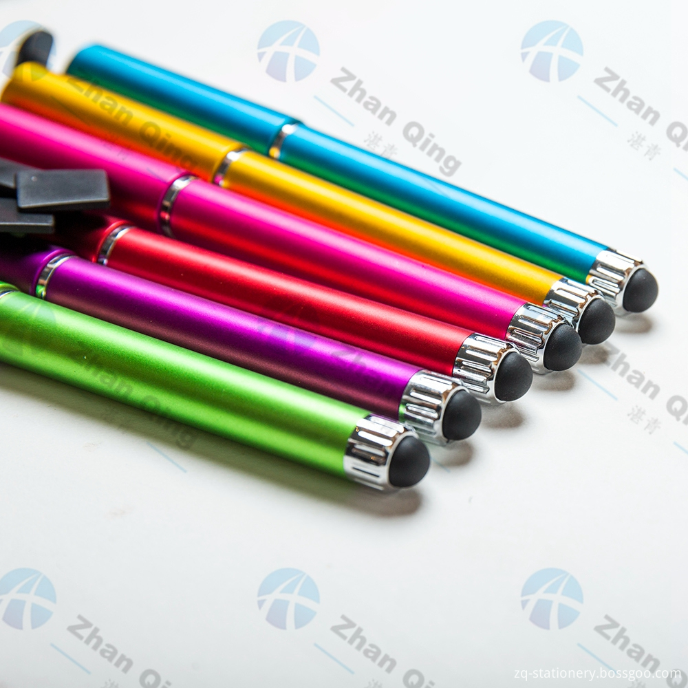 Multifunction Advertise Rollerball Pen with Stylus