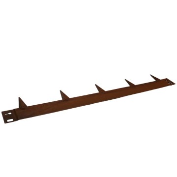 Wrought Iron Flower Garden Fence Edging - High Quality Custom Options
