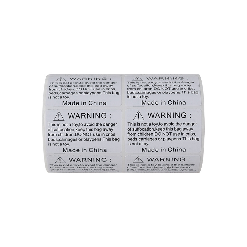 Amazon Warning Labels Accept Custom Content Sizes, High Quality Amazon ...