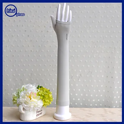 2016 YHao factory custom summer cool ice silk arm sleeve anti-UV and sun protective wholesale half finger cycling wear arm cover