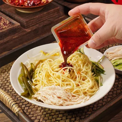 50G Cold Mix Special Spicy Sauce - Restaurant and Homemade Brand Spicy Red Oil Cold Noodle Seasoning Sauce